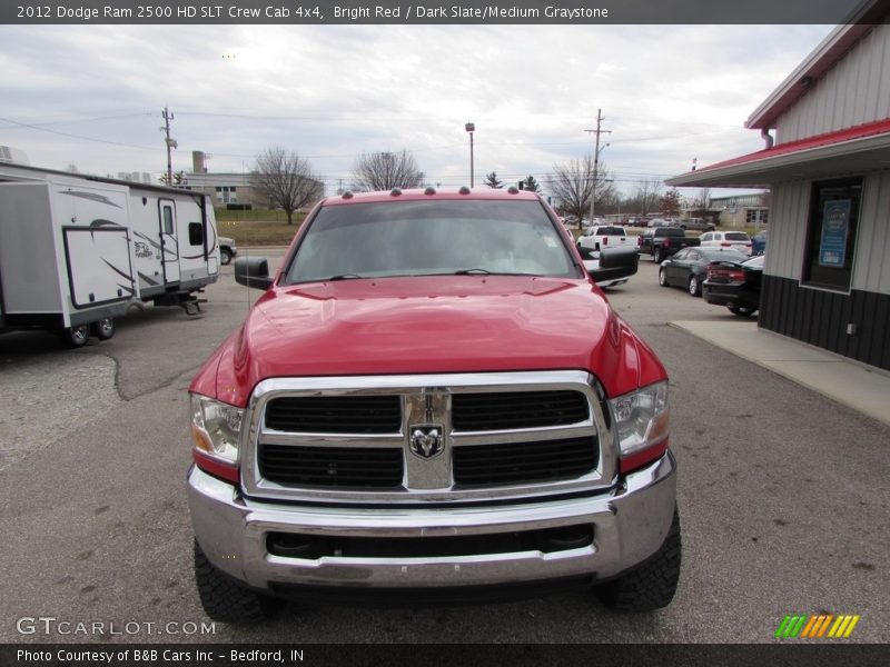 Bright Red / Dark Slate/Medium Graystone 2012 Dodge Ram 2500 HD SLT Crew Cab 4x4