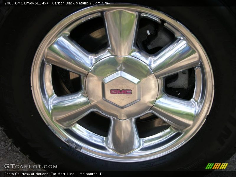 Carbon Black Metallic / Light Gray 2005 GMC Envoy SLE 4x4