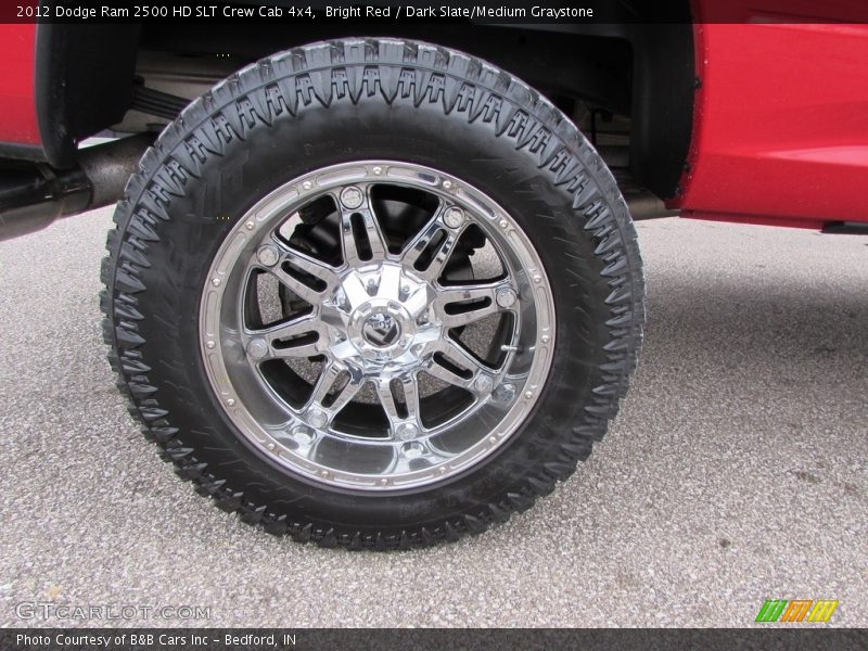 Bright Red / Dark Slate/Medium Graystone 2012 Dodge Ram 2500 HD SLT Crew Cab 4x4