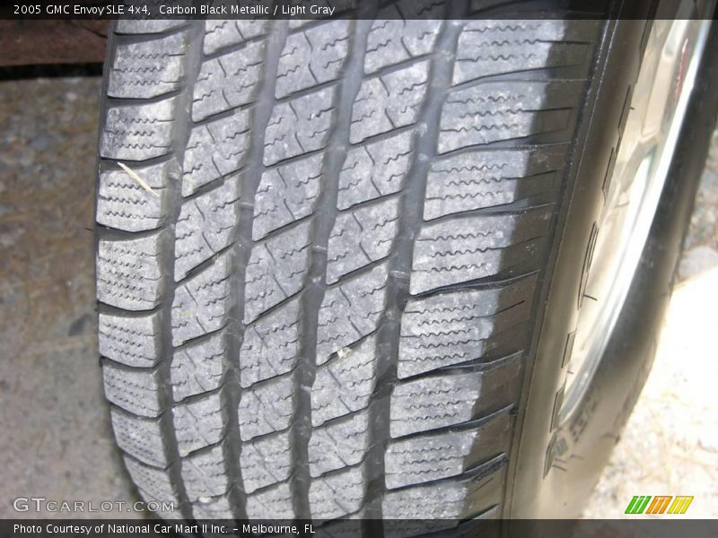Carbon Black Metallic / Light Gray 2005 GMC Envoy SLE 4x4