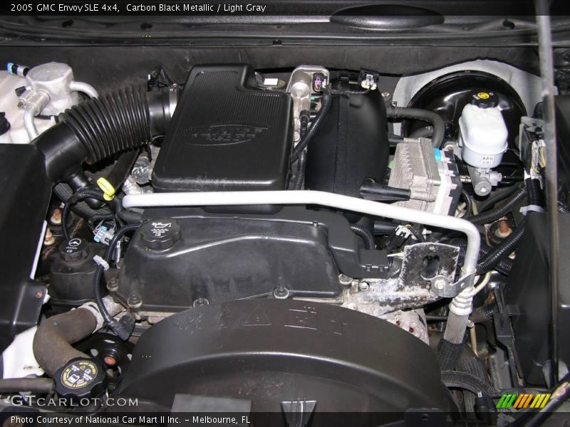 Carbon Black Metallic / Light Gray 2005 GMC Envoy SLE 4x4