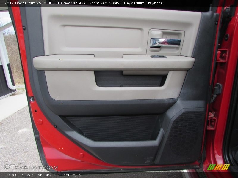 Bright Red / Dark Slate/Medium Graystone 2012 Dodge Ram 2500 HD SLT Crew Cab 4x4
