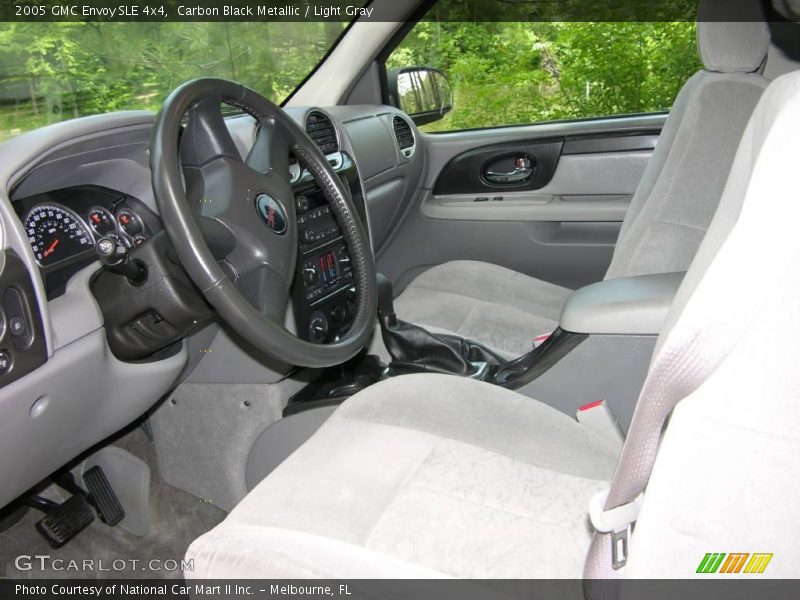 Carbon Black Metallic / Light Gray 2005 GMC Envoy SLE 4x4