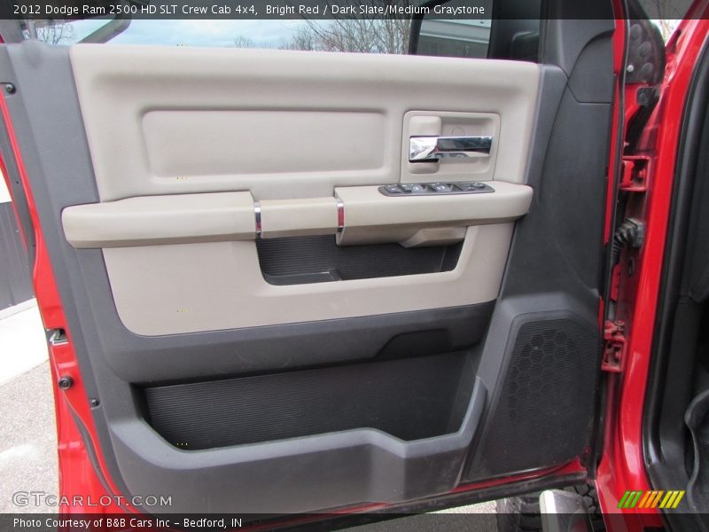 Bright Red / Dark Slate/Medium Graystone 2012 Dodge Ram 2500 HD SLT Crew Cab 4x4