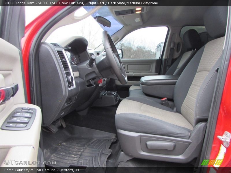Bright Red / Dark Slate/Medium Graystone 2012 Dodge Ram 2500 HD SLT Crew Cab 4x4