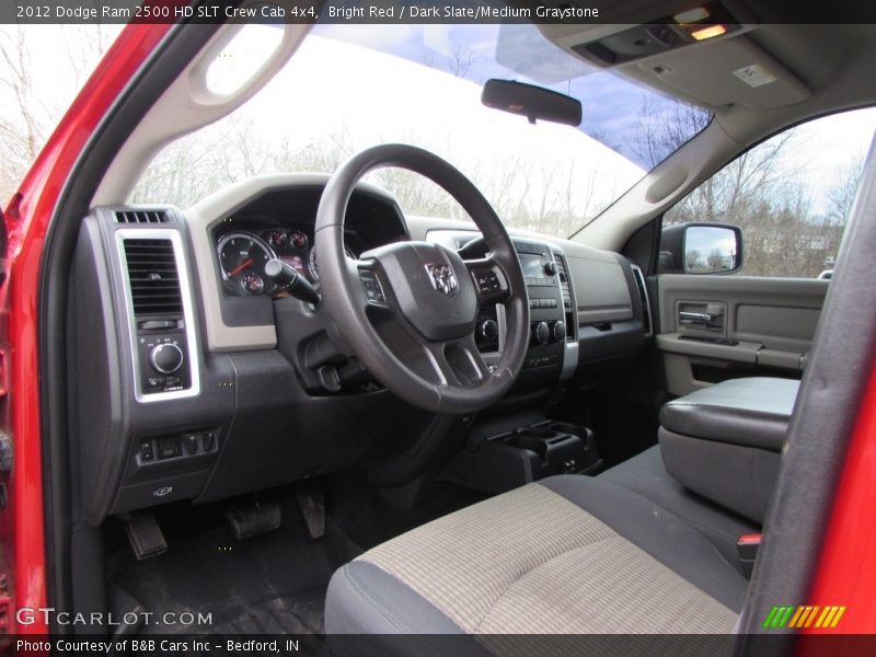 Bright Red / Dark Slate/Medium Graystone 2012 Dodge Ram 2500 HD SLT Crew Cab 4x4