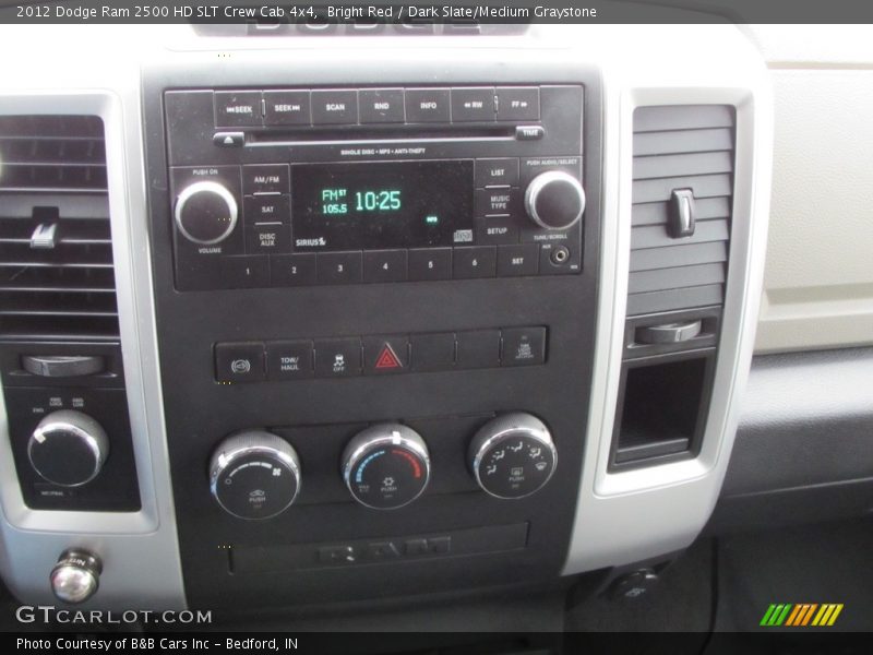 Bright Red / Dark Slate/Medium Graystone 2012 Dodge Ram 2500 HD SLT Crew Cab 4x4