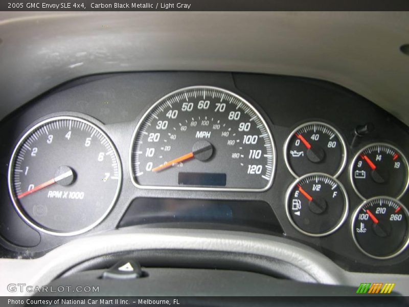 Carbon Black Metallic / Light Gray 2005 GMC Envoy SLE 4x4