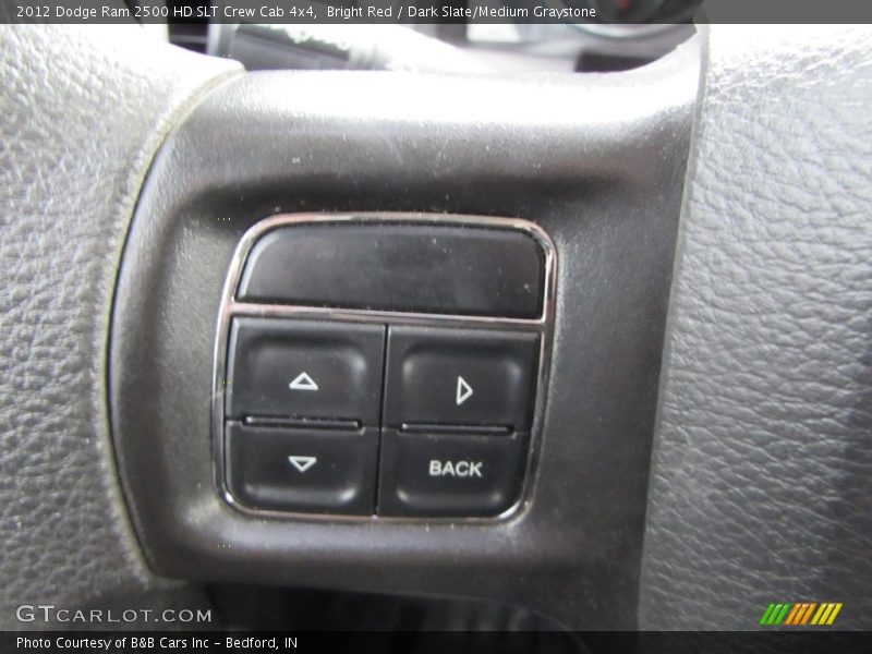 Bright Red / Dark Slate/Medium Graystone 2012 Dodge Ram 2500 HD SLT Crew Cab 4x4