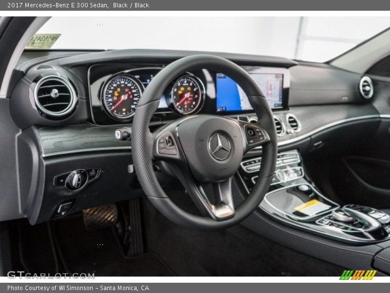Black / Black 2017 Mercedes-Benz E 300 Sedan