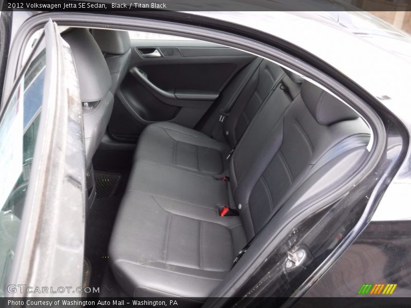 Black / Titan Black 2012 Volkswagen Jetta SE Sedan