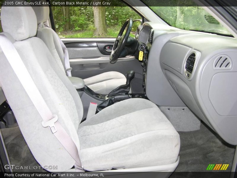 Carbon Black Metallic / Light Gray 2005 GMC Envoy SLE 4x4