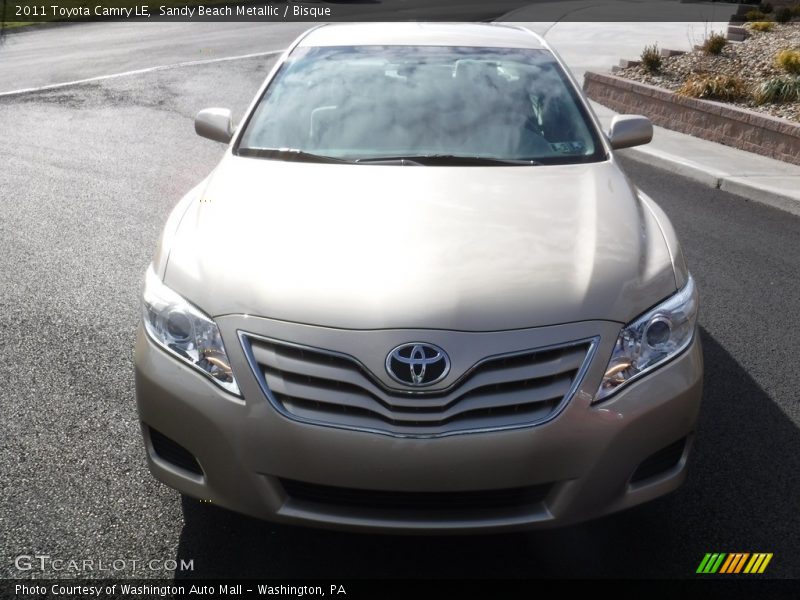 Sandy Beach Metallic / Bisque 2011 Toyota Camry LE