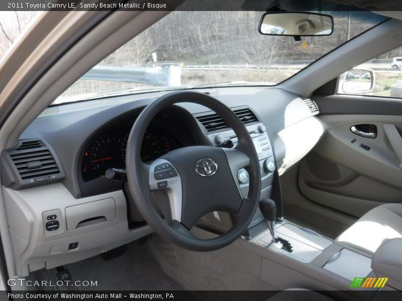 Sandy Beach Metallic / Bisque 2011 Toyota Camry LE