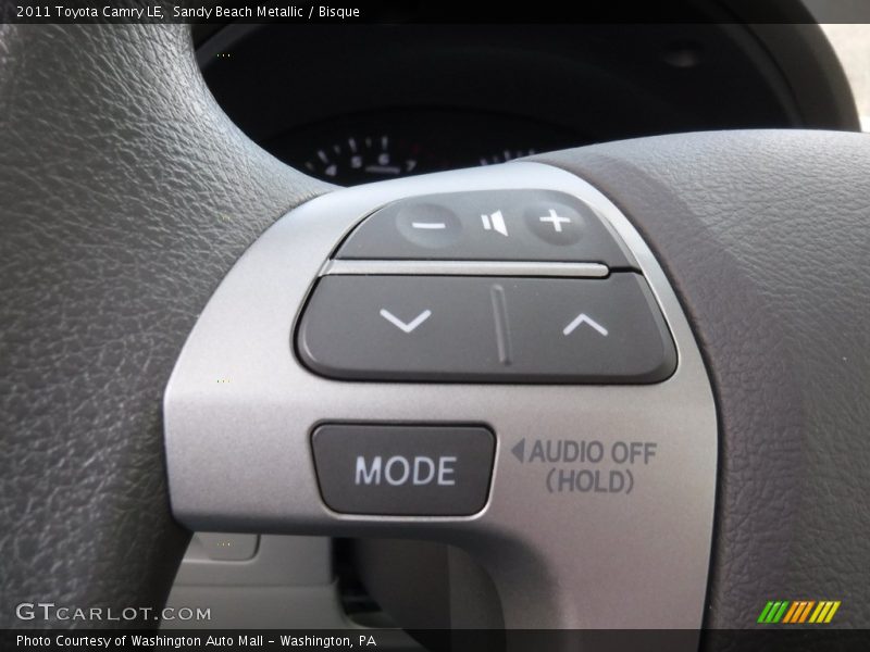 Sandy Beach Metallic / Bisque 2011 Toyota Camry LE