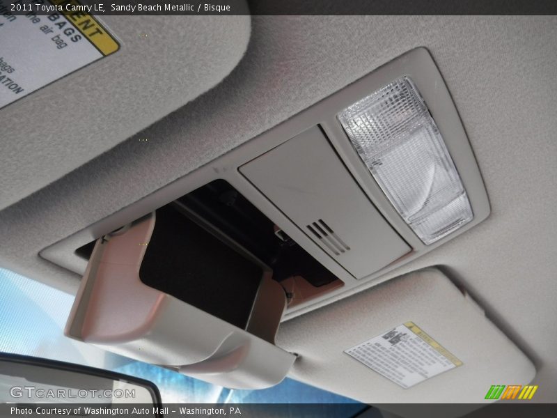 Sandy Beach Metallic / Bisque 2011 Toyota Camry LE