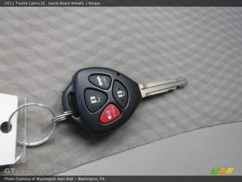 Sandy Beach Metallic / Bisque 2011 Toyota Camry LE