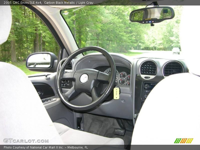 Carbon Black Metallic / Light Gray 2005 GMC Envoy SLE 4x4