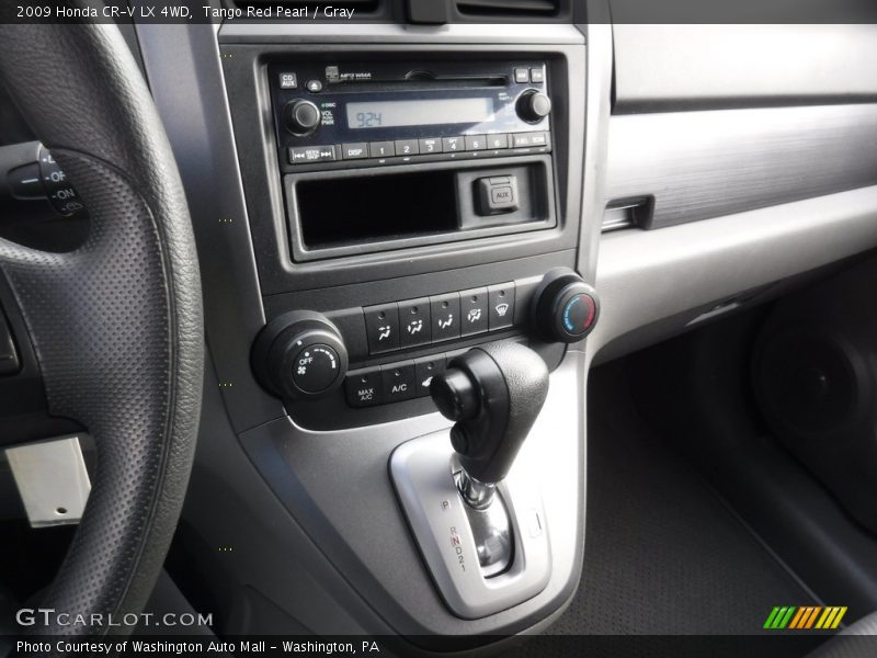 Tango Red Pearl / Gray 2009 Honda CR-V LX 4WD