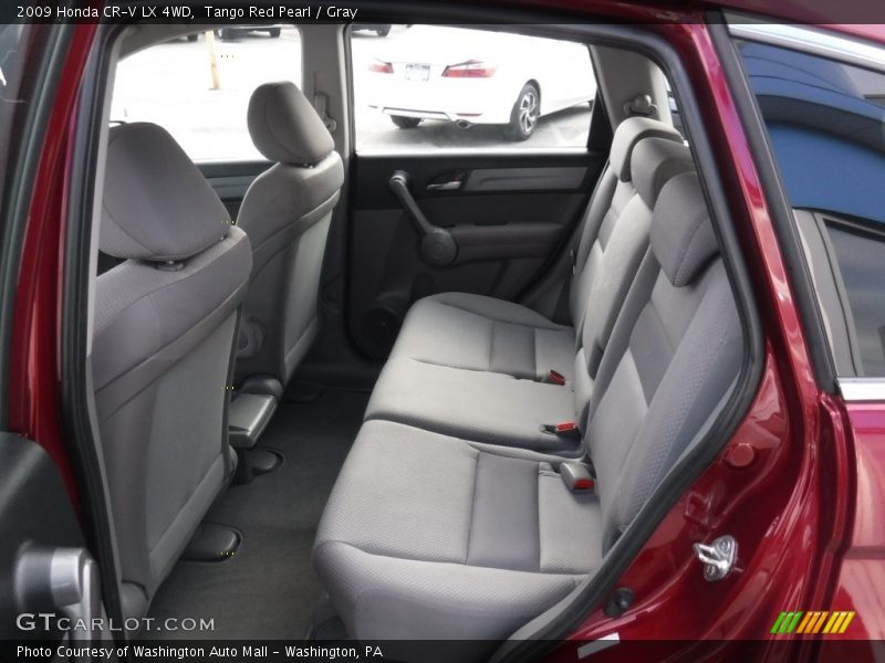 Tango Red Pearl / Gray 2009 Honda CR-V LX 4WD