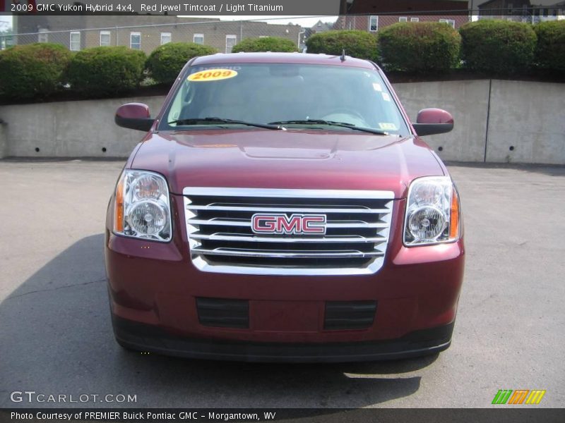 Red Jewel Tintcoat / Light Titanium 2009 GMC Yukon Hybrid 4x4