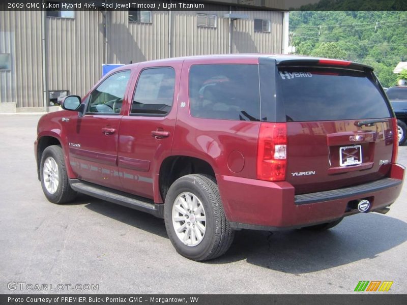 Red Jewel Tintcoat / Light Titanium 2009 GMC Yukon Hybrid 4x4