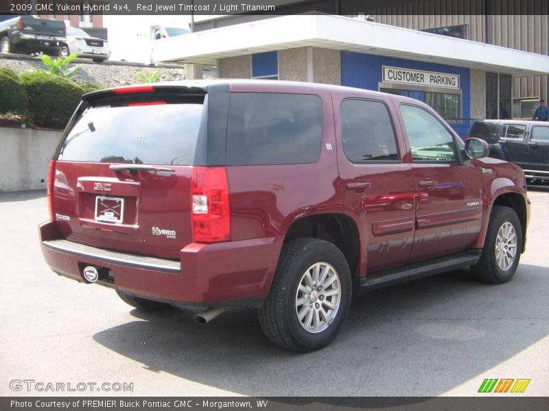 Red Jewel Tintcoat / Light Titanium 2009 GMC Yukon Hybrid 4x4