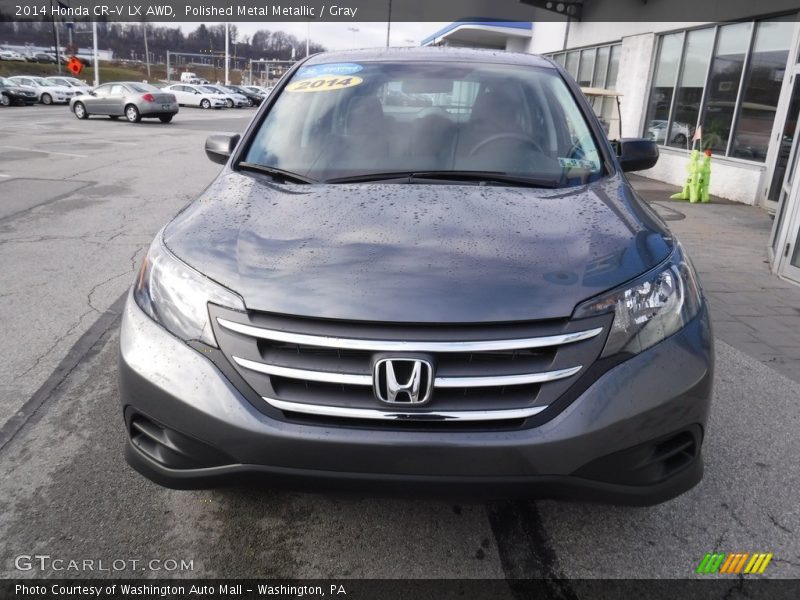 Polished Metal Metallic / Gray 2014 Honda CR-V LX AWD