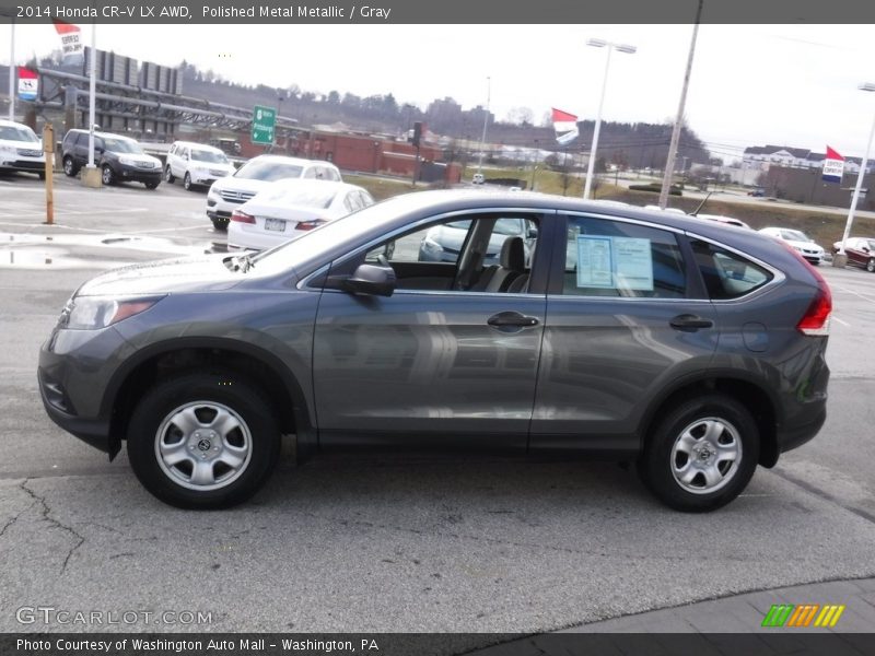 Polished Metal Metallic / Gray 2014 Honda CR-V LX AWD