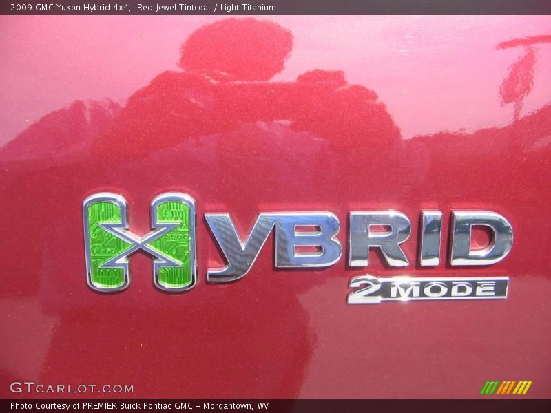 Red Jewel Tintcoat / Light Titanium 2009 GMC Yukon Hybrid 4x4