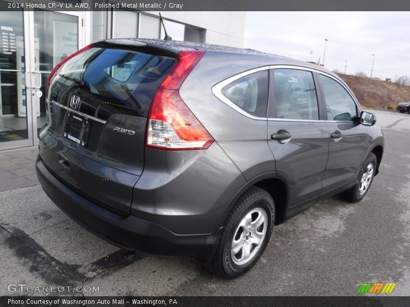 Polished Metal Metallic / Gray 2014 Honda CR-V LX AWD