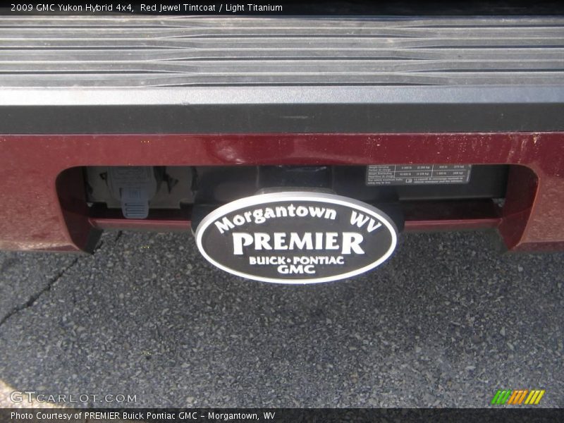 Red Jewel Tintcoat / Light Titanium 2009 GMC Yukon Hybrid 4x4