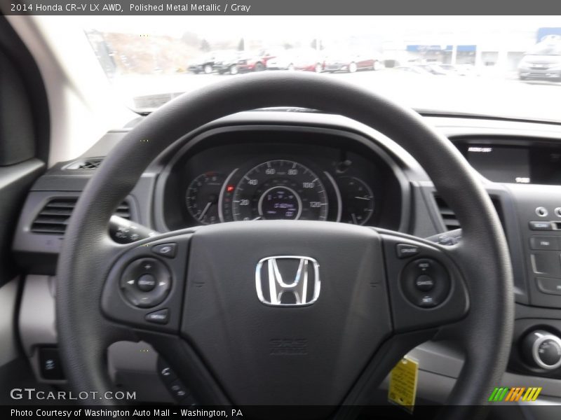 Polished Metal Metallic / Gray 2014 Honda CR-V LX AWD