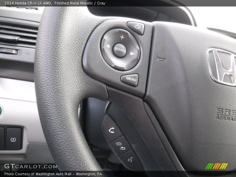 Polished Metal Metallic / Gray 2014 Honda CR-V LX AWD