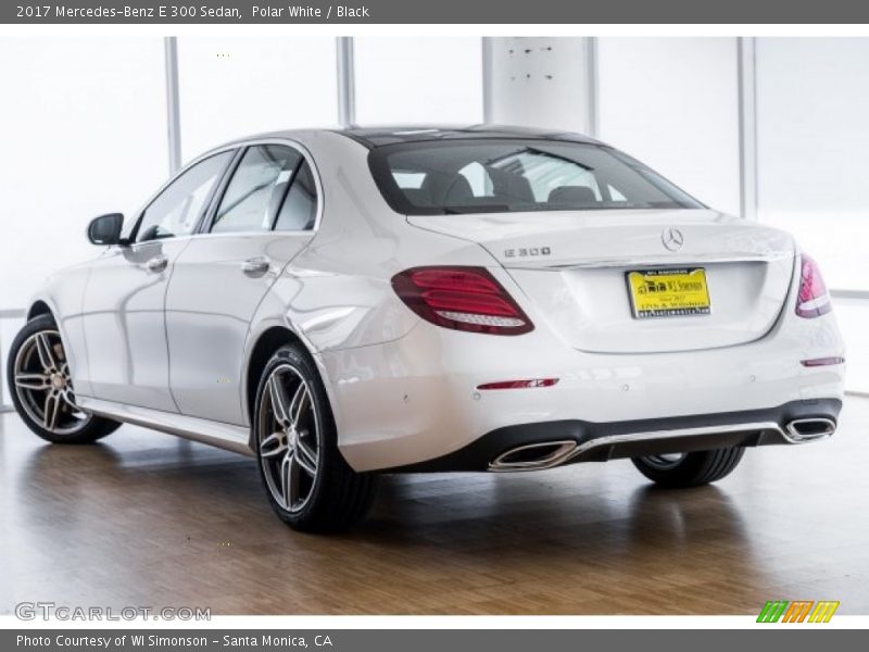 Polar White / Black 2017 Mercedes-Benz E 300 Sedan