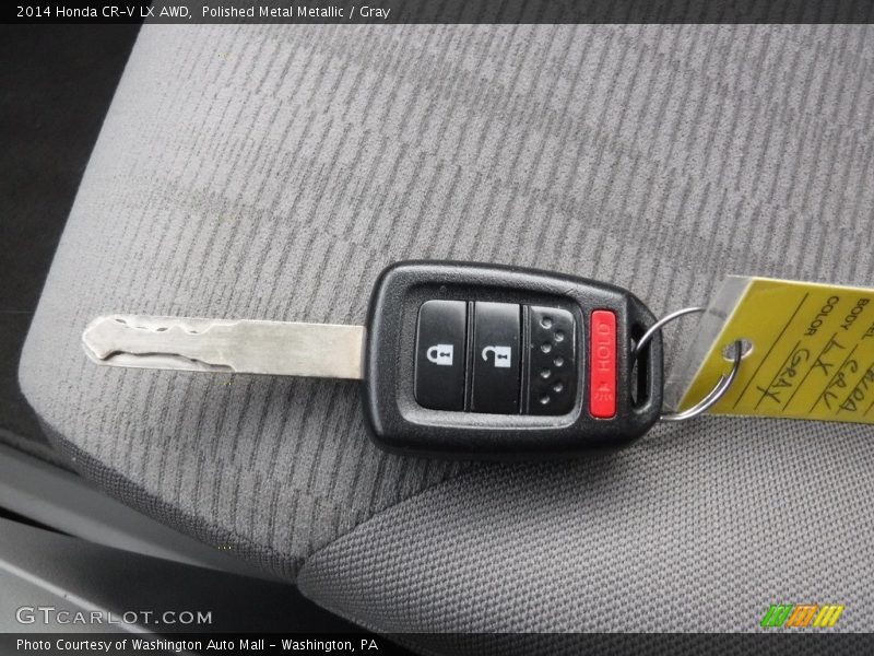 Polished Metal Metallic / Gray 2014 Honda CR-V LX AWD