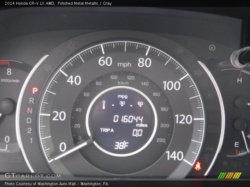 Polished Metal Metallic / Gray 2014 Honda CR-V LX AWD