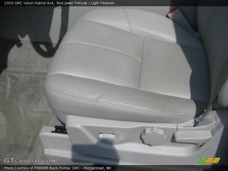 Red Jewel Tintcoat / Light Titanium 2009 GMC Yukon Hybrid 4x4