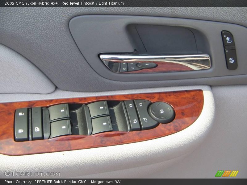 Red Jewel Tintcoat / Light Titanium 2009 GMC Yukon Hybrid 4x4