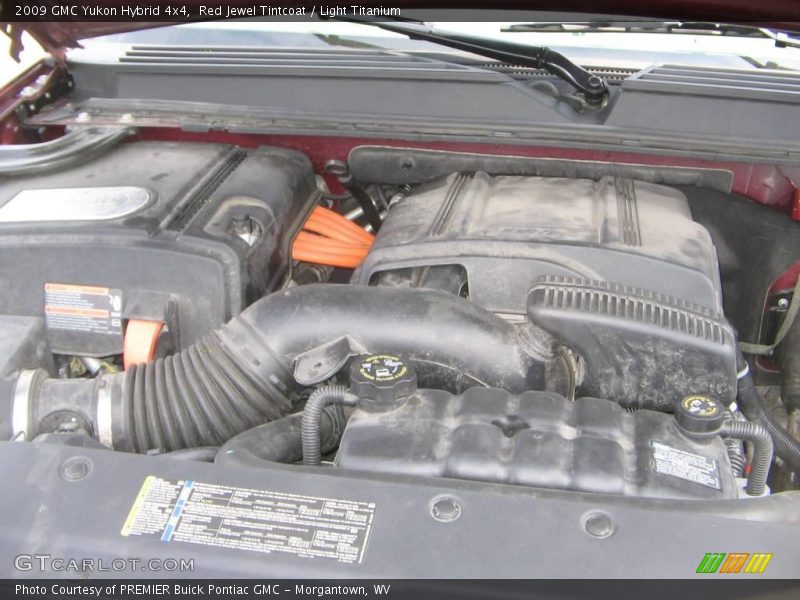 Red Jewel Tintcoat / Light Titanium 2009 GMC Yukon Hybrid 4x4