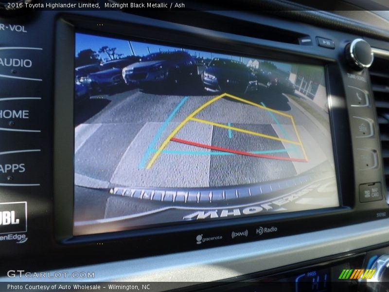 Midnight Black Metallic / Ash 2016 Toyota Highlander Limited