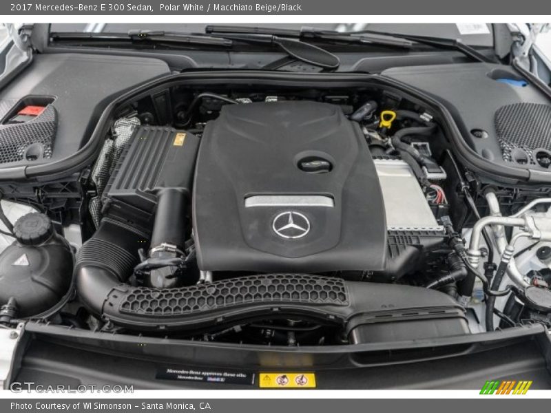 Polar White / Macchiato Beige/Black 2017 Mercedes-Benz E 300 Sedan
