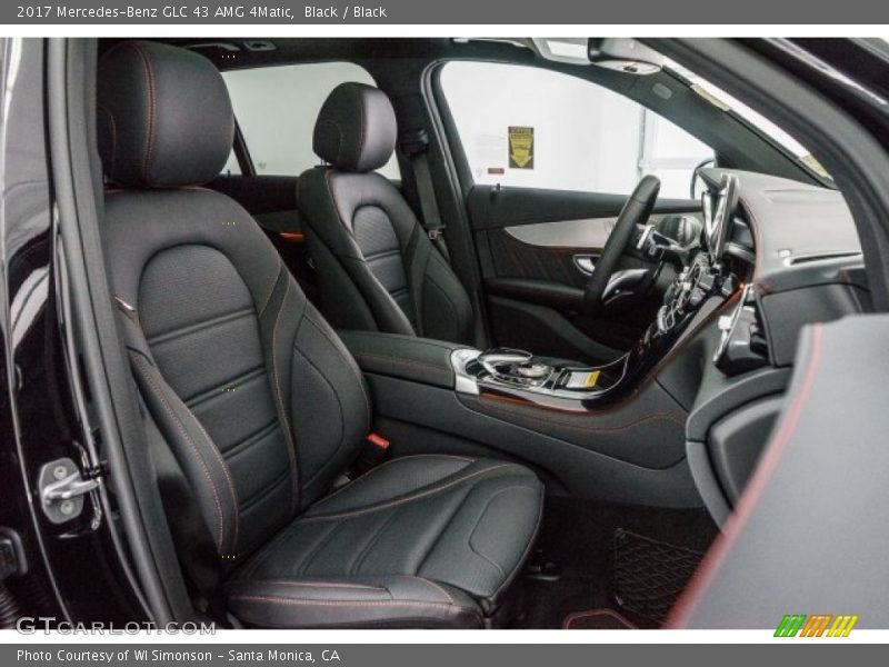  2017 GLC 43 AMG 4Matic Black Interior