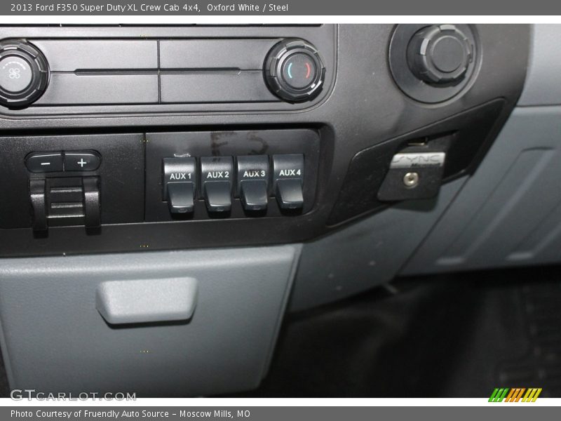 Oxford White / Steel 2013 Ford F350 Super Duty XL Crew Cab 4x4