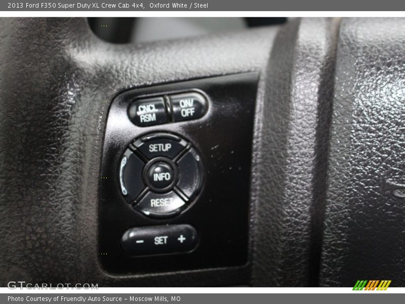 Oxford White / Steel 2013 Ford F350 Super Duty XL Crew Cab 4x4