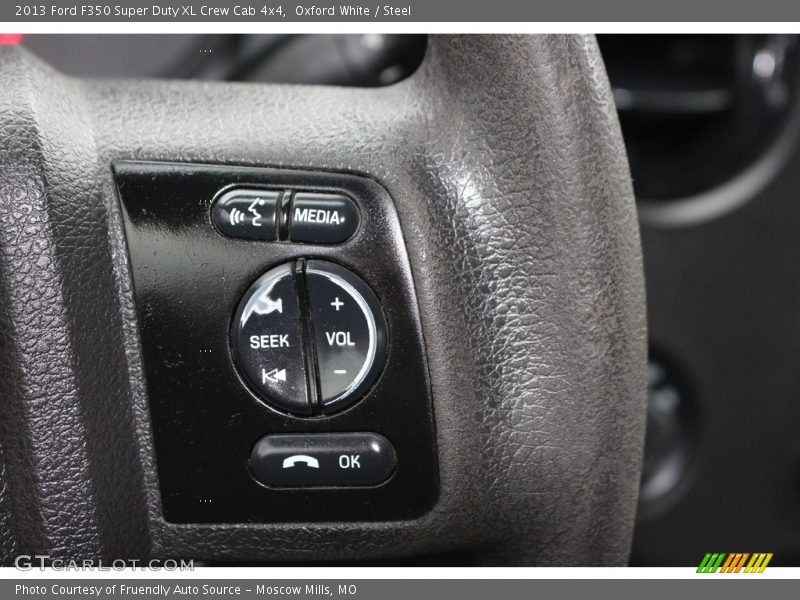 Oxford White / Steel 2013 Ford F350 Super Duty XL Crew Cab 4x4