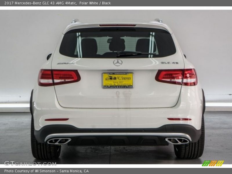 Polar White / Black 2017 Mercedes-Benz GLC 43 AMG 4Matic