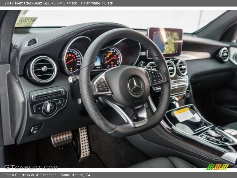 Polar White / Black 2017 Mercedes-Benz GLC 43 AMG 4Matic