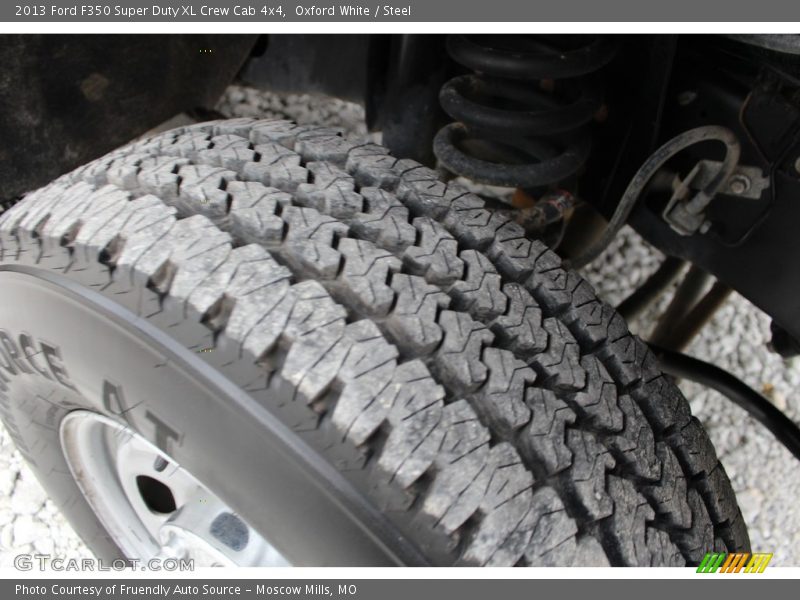 Oxford White / Steel 2013 Ford F350 Super Duty XL Crew Cab 4x4