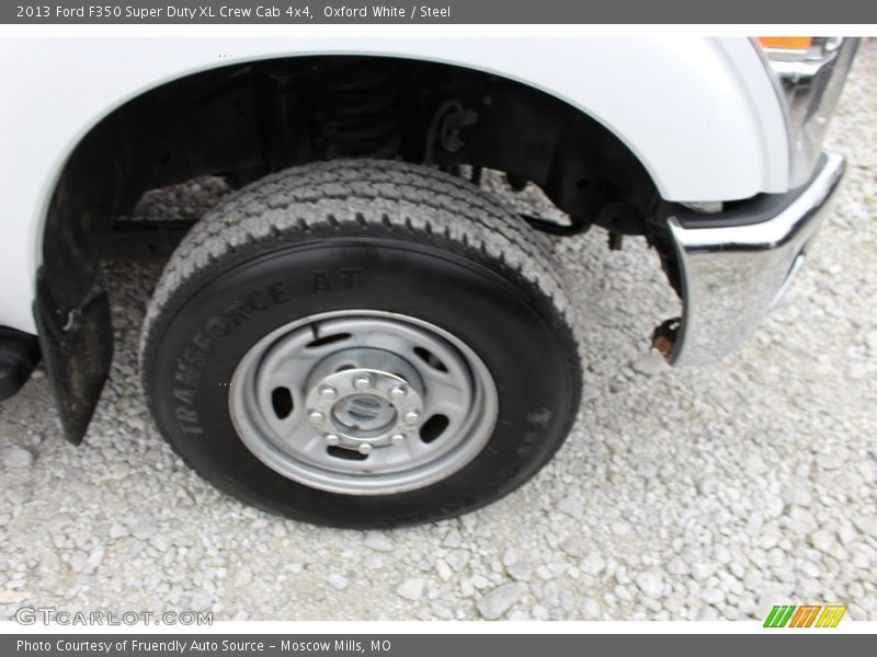 Oxford White / Steel 2013 Ford F350 Super Duty XL Crew Cab 4x4